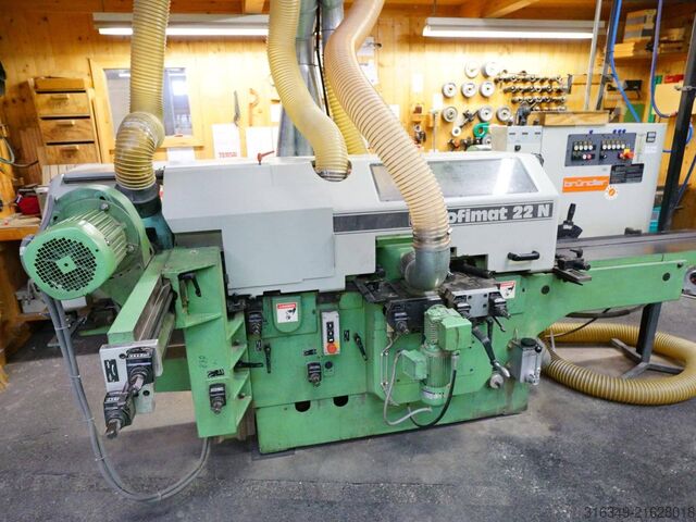 Cepilladora y moldurera WEINIG Profimat 22N