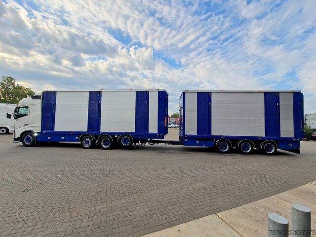Μεταφορά βοοειδών Volvo FH 13.500 Globetrotter 8x2*6 - 3 deck livestock...