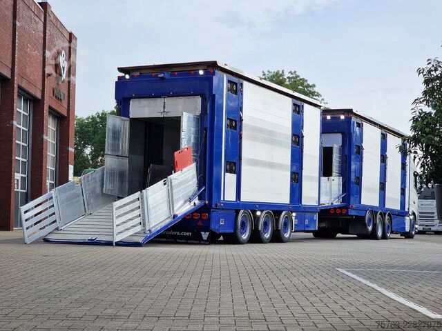 Μεταφορά βοοειδών Volvo FH 13.500 Globetrotter 8x2*6 - 3 deck livestock...