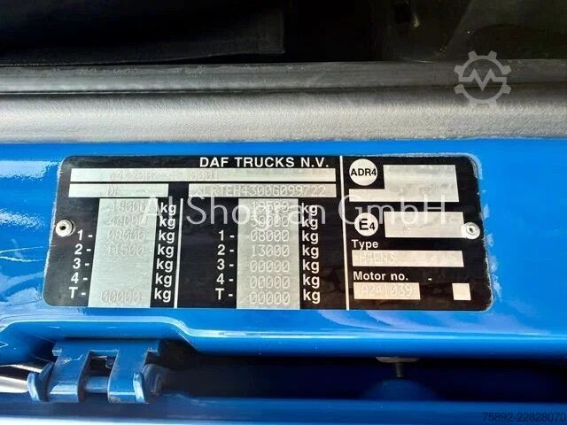 Standaard-SZM DAF XF 510 SpaceCab/Voll Luft/Retarder/Euro6