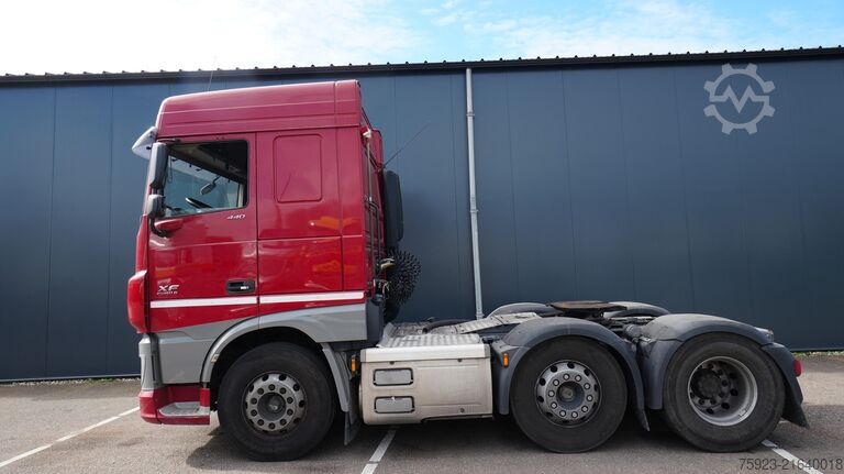 Gevaarlijke stoffen DAF XF440 FTG ADR tractor unit