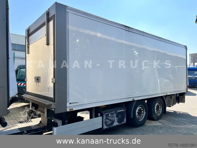 Koeltrailers  WUELHORST Tandem  Durchlade LBW Frigoblock