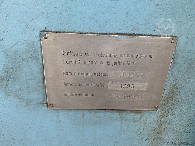 Retificadora de superfície ABA FFV 1000/50