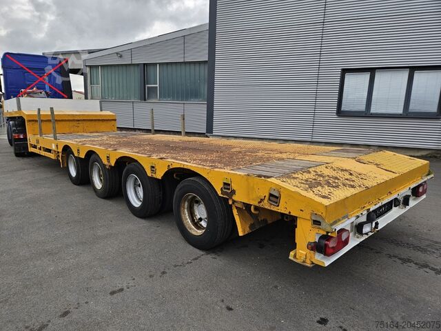 Semi-remorque surbaissée ES-GE 4.SOU-25-40.2N teleskopierbar