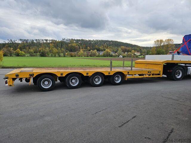 Semi-remorque surbaissée ES-GE 4.SOU-25-40.2N teleskopierbar