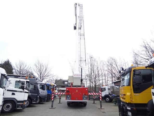 Hoogwerker vrachtwagen MAN FE 410 6X6 Feuerwehr Vema Lift 32 Meter