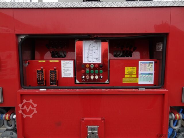 Hoogwerker vrachtwagen MAN FE 410 6X6 Feuerwehr Vema Lift 32 Meter