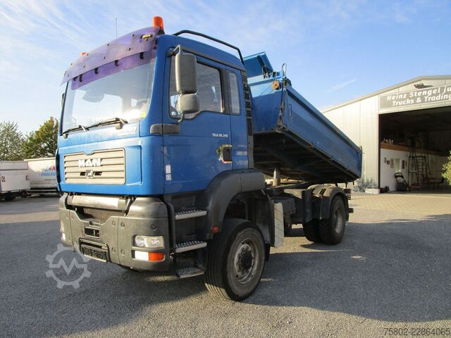Ανατρεπόμενο φορτηγό MAN TGA 18.310 BB 4x4 Allrad *Meiller+8-Gang+AHK*