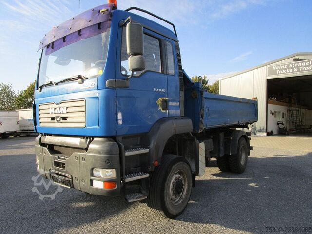 Ανατρεπόμενο φορτηγό MAN TGA 18.310 BB 4x4 Allrad *Meiller+8-Gang+AHK*