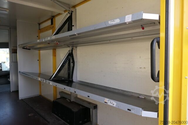 Box van mercedes-benz SPRINTER 310 CDI MAXI EURO-5 KOFFER REGALE KAMERA DURCHGANG