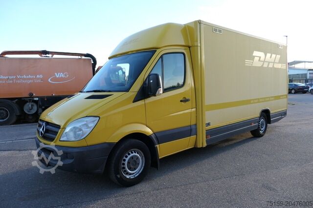 Dobozos furgon mercedes-benz SPRINTER 310 CDI MAXI EURO-5 KOFFER REGALE KAMERA DURCHGANG