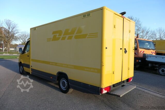 Dobozos furgon mercedes-benz SPRINTER 310 CDI MAXI EURO-5 KOFFER REGALE KAMERA DURCHGANG