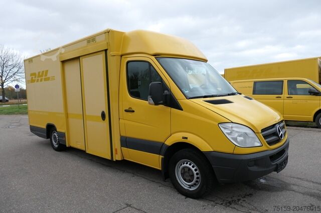 Dobozos furgon mercedes-benz SPRINTER 310 CDI MAXI EURO-5 KOFFER REGALE KAMERA DURCHGANG COC