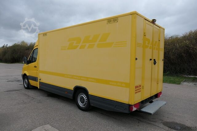 Dobozos furgon mercedes-benz SPRINTER 310 CDI MAXI EURO-5 KOFFER REGALE KAMERA DURCHGANG COC