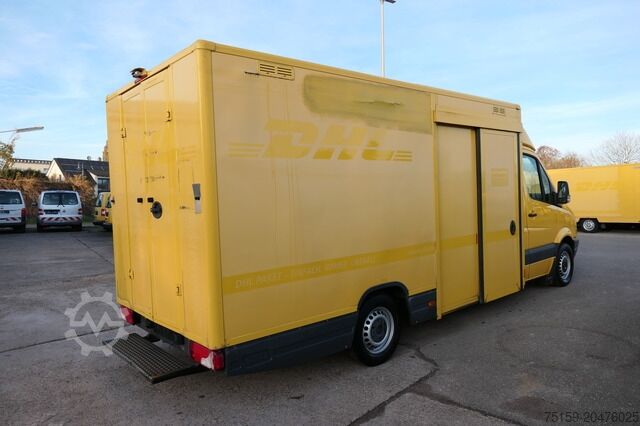 Dobozos furgon mercedes-benz SPRINTER 310 CDI MAXI EURO-5 KOFFER REGALE KAMERA DURCHGANG COC