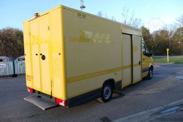 Dobozos furgon mercedes-benz SPRINTER 310 CDI MAXI EURO-5 KOFFER REGALE KAMERA DURCHGANG COC