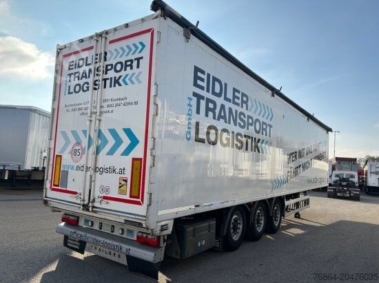 Mozgópadlós félpótkocsi KNAPEN K100/KT01, 10 MM, LIFTACHSE, ROLLPLANE, FUNK