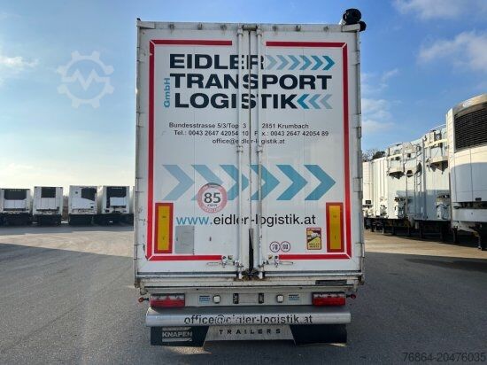 Auflieger mit Walkingfloor KNAPEN K100/KT01, 10 MM, LIFTACHSE, ROLLPLANE, FUNK