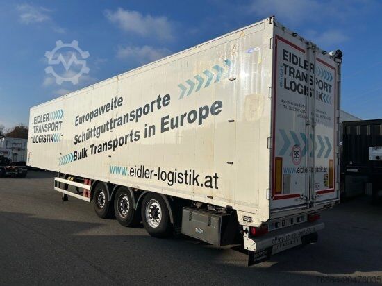 Auflieger mit Walkingfloor KNAPEN K100/KT01, 10 MM, LIFTACHSE, ROLLPLANE, FUNK