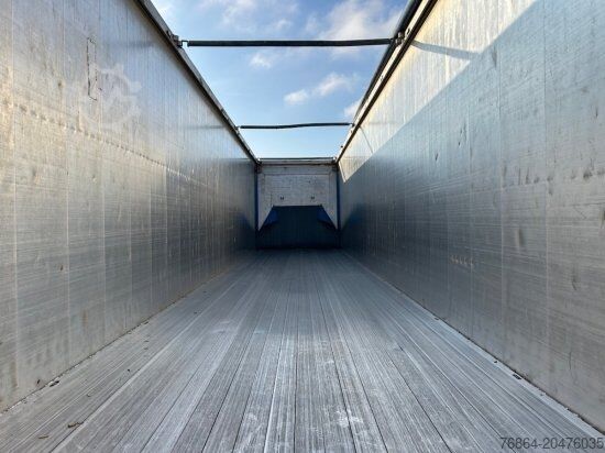 Mozgópadlós félpótkocsi KNAPEN K100/KT01, 10 MM, LIFTACHSE, ROLLPLANE, FUNK