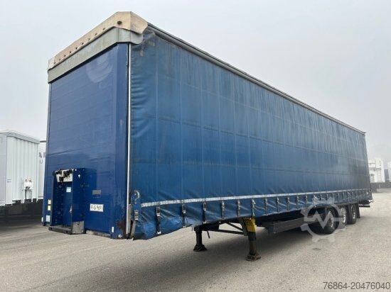 Nyitott ponyvás félpótkocsi SCHMITZ SCS 24L, VARIOS, EDSCHA-VERDECK