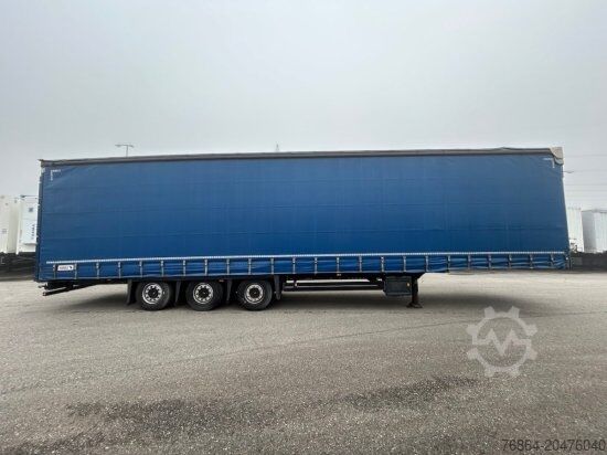 Auflieger mit Pritsche & Plane SCHMITZ SCS 24L, VARIOS, EDSCHA-VERDECK