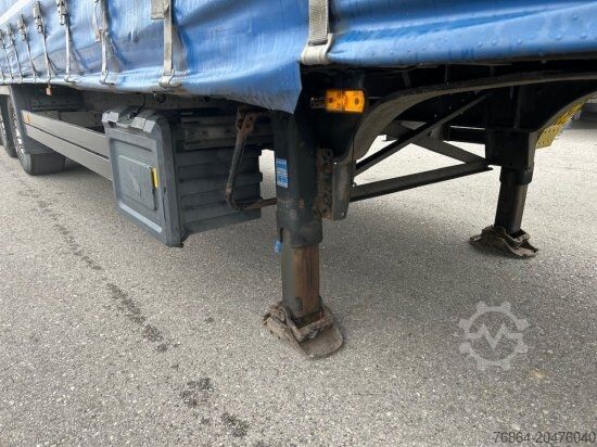 Auflieger mit Pritsche & Plane SCHMITZ SCS 24L, VARIOS, EDSCHA-VERDECK