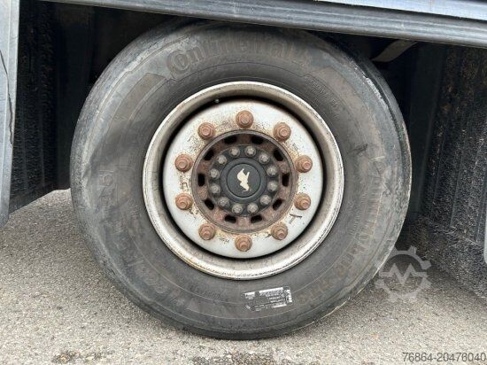 Nyitott ponyvás félpótkocsi SCHMITZ SCS 24L, VARIOS, EDSCHA-VERDECK