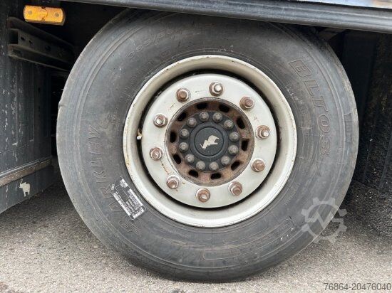 Nyitott ponyvás félpótkocsi SCHMITZ SCS 24L, VARIOS, EDSCHA-VERDECK