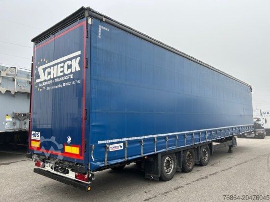 Auflieger mit Pritsche & Plane SCHMITZ SCS 24L, VARIOS, EDSCHA-VERDECK