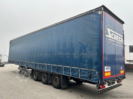 Nyitott ponyvás félpótkocsi SCHMITZ SCS 24L, VARIOS, EDSCHA-VERDECK