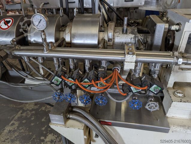 Dubbele schroefextruder Clextral BC45