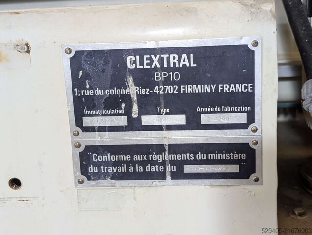 Dubbele schroefextruder Clextral BC45