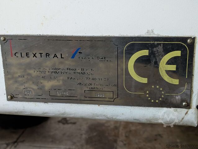 Dubbele schroefextruder Clextral BC45