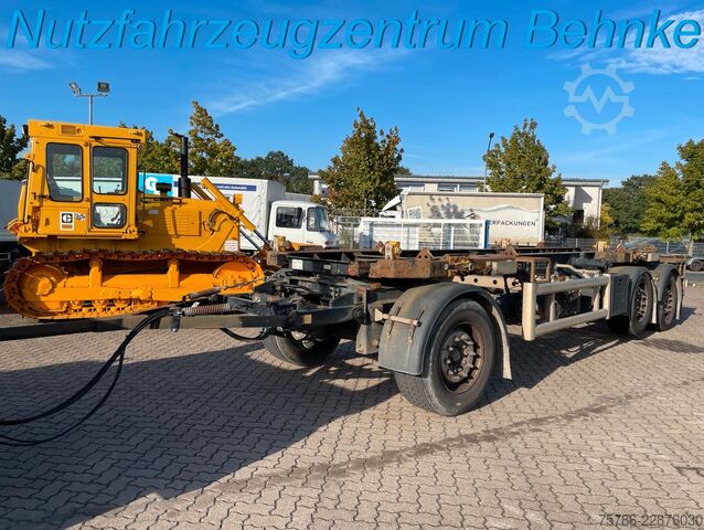 Remorque à bras amovible HÜFFERMANN HMA2424/ Absetzer/ Liftachse/ NL 19.5t