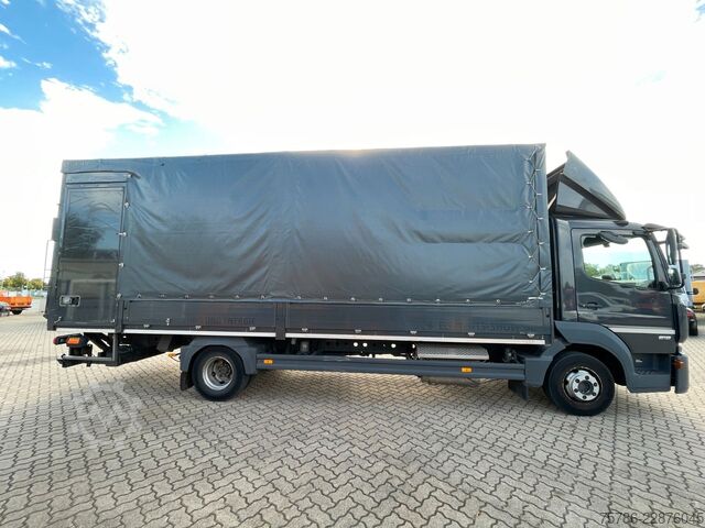 Camion bâché MERCEDES-BENZ Atego 818 BL/ 6.9m Pritsche/ Autom/ AC/ Standhzg