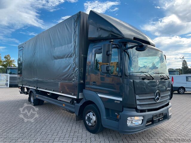 Camion bâché MERCEDES-BENZ Atego 818 BL/ 6.9m Pritsche/ Autom/ AC/ Standhzg