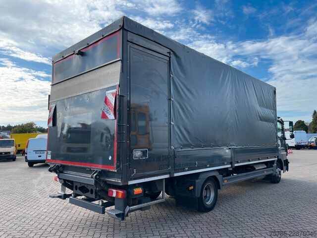 Camion bâché MERCEDES-BENZ Atego 818 BL/ 6.9m Pritsche/ Autom/ AC/ Standhzg
