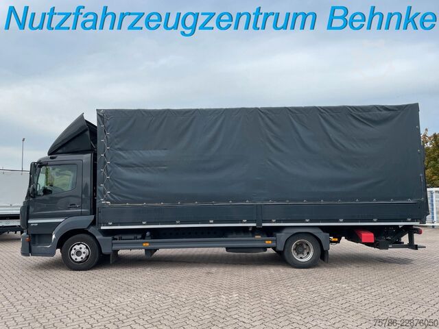 Camion bâché MERCEDES-BENZ Atego 818 BL/ 6.9m Pritsche/ Autom/ AC/ Standhzg