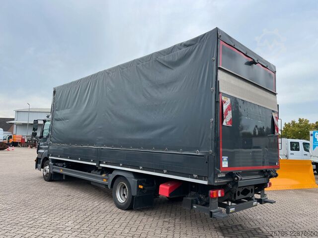 Camion bâché MERCEDES-BENZ Atego 818 BL/ 6.9m Pritsche/ Autom/ AC/ Standhzg