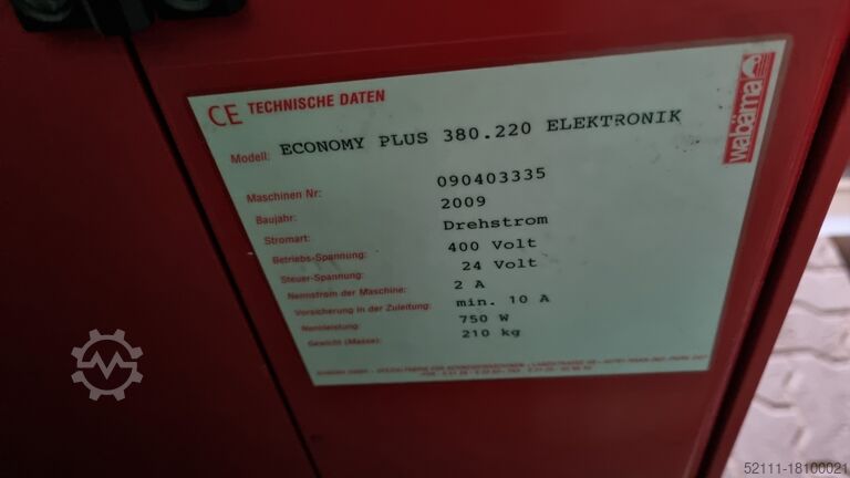 Ekmek dilimleyici Wabäma Allround Economy Plus 380.200