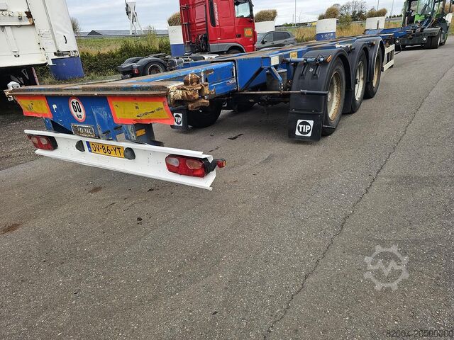 Container transport D-TEC | multi chassis all connections. | saf drum | dut...