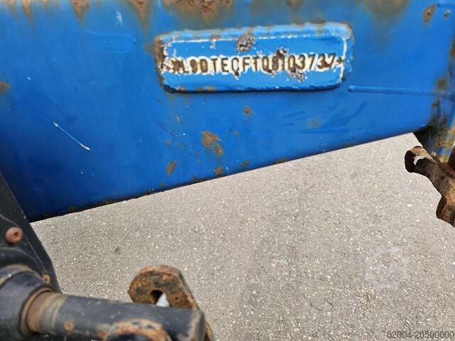 Containervervoer D-TEC Multi chassis | all connections | SAF drum | Du...