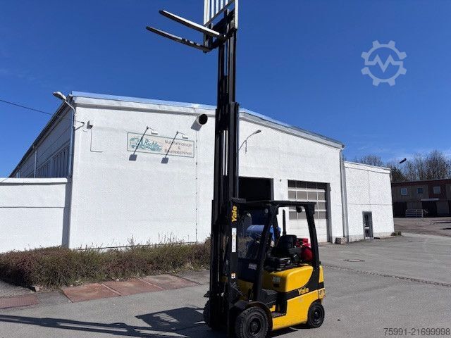 Narrow-aisle forklift YALE GLP 16 VX E2175