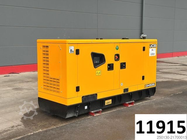 Otro JCB G45QS Baustellen Generator  *NEU* 50KW 41KvA