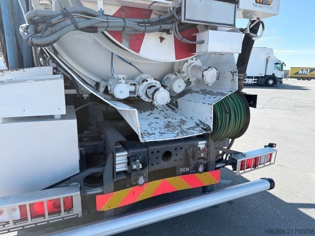 Vakuumtanktankvogn RENAULT T430 DTI 6x2 Hvidtved Larsen SLP 10.5 ADR