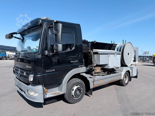 Vakuumtanktankvogn MERCEDES-BENZ Atego 1224 4x2 Hvidtved Larsen Cityflex 204