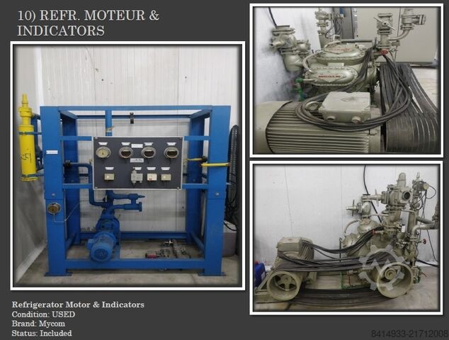 UBRUGT kartoffelforarbejdnings- og friturelinje Kiremko, Florigo, Campagnolo 