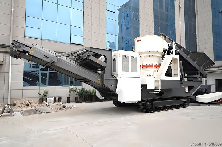 Crushing equipment Tracked mounted mobile crushing station Crawler mobile stone crusher