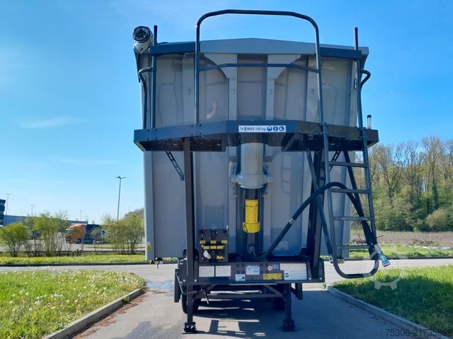 Semi-remorque benne STAS agroSTAR 47,6 cbm